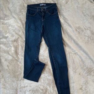 J Brand Dark Blue Skinny Jeans